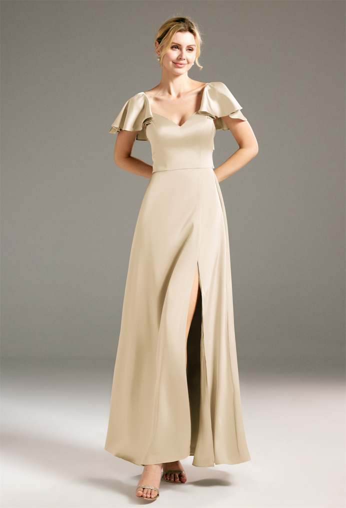 AW Lotus Champagne  Plus Size Dresses